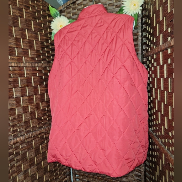Cg.l.cg Vests Jacket color Red good condition has pockets - Picture 8 of 11